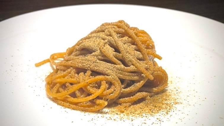 ほうじ茶のパスタ