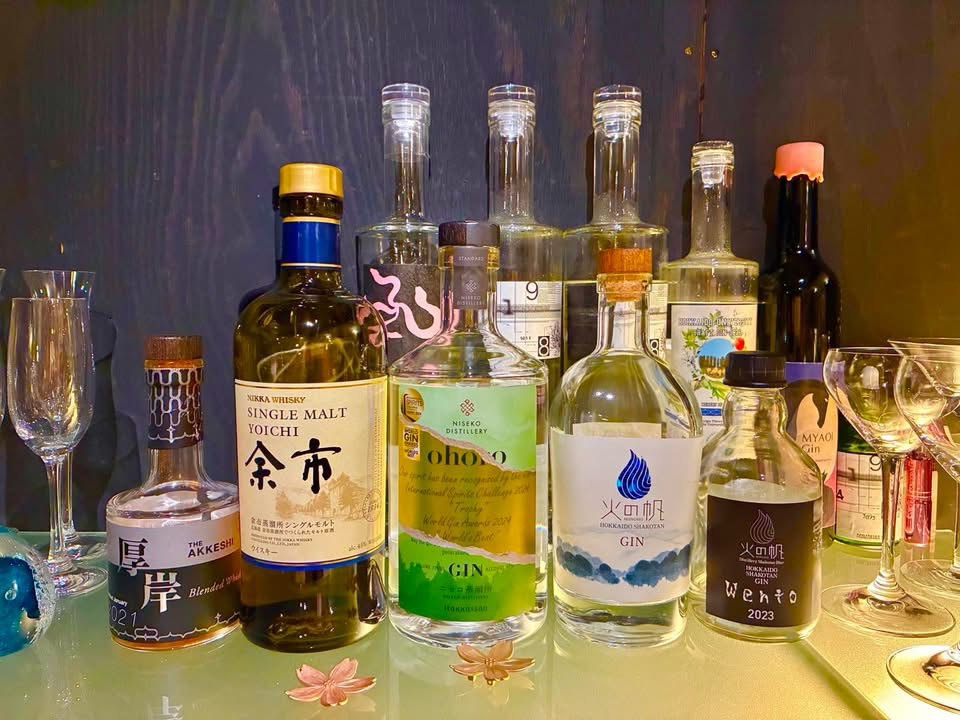 北海道の美味しく誇れるウイスキーやジン達